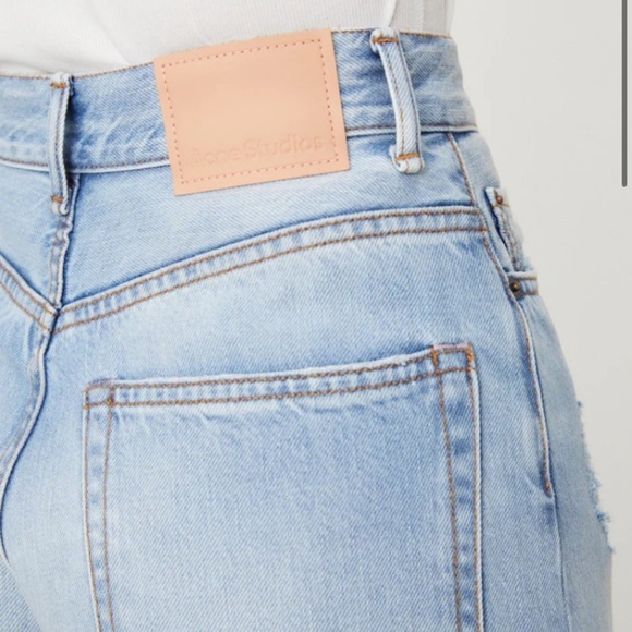 Acne Studio light wash wide leg relaxed fit baggy  HTF - Picture 3 of 16